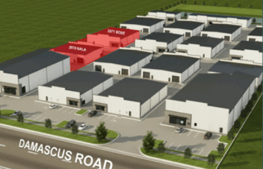 New construction industrial warehouse buildings