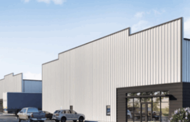 New construction industrial warehouse buildings