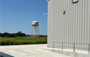 New construction industrial warehouse buildings