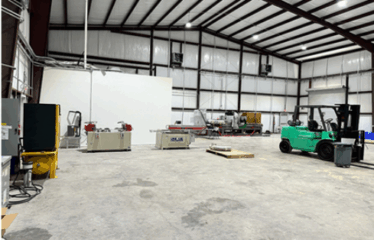 New construction industrial warehouse buildings