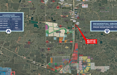 1.175 ACRE DEVELOPMENT SITE FRONTING 288 – MANVEL, TEXAS