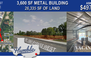 STORAGE BARN  |  HUMBLE TEXAS  1960 BYPASS  1/3 MILE FROM 5