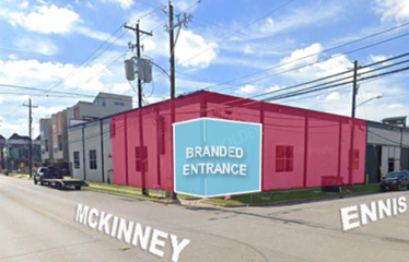 1005 ENNIS STREET  +/- 4, 700 SF    EaDo RETAIL    white box